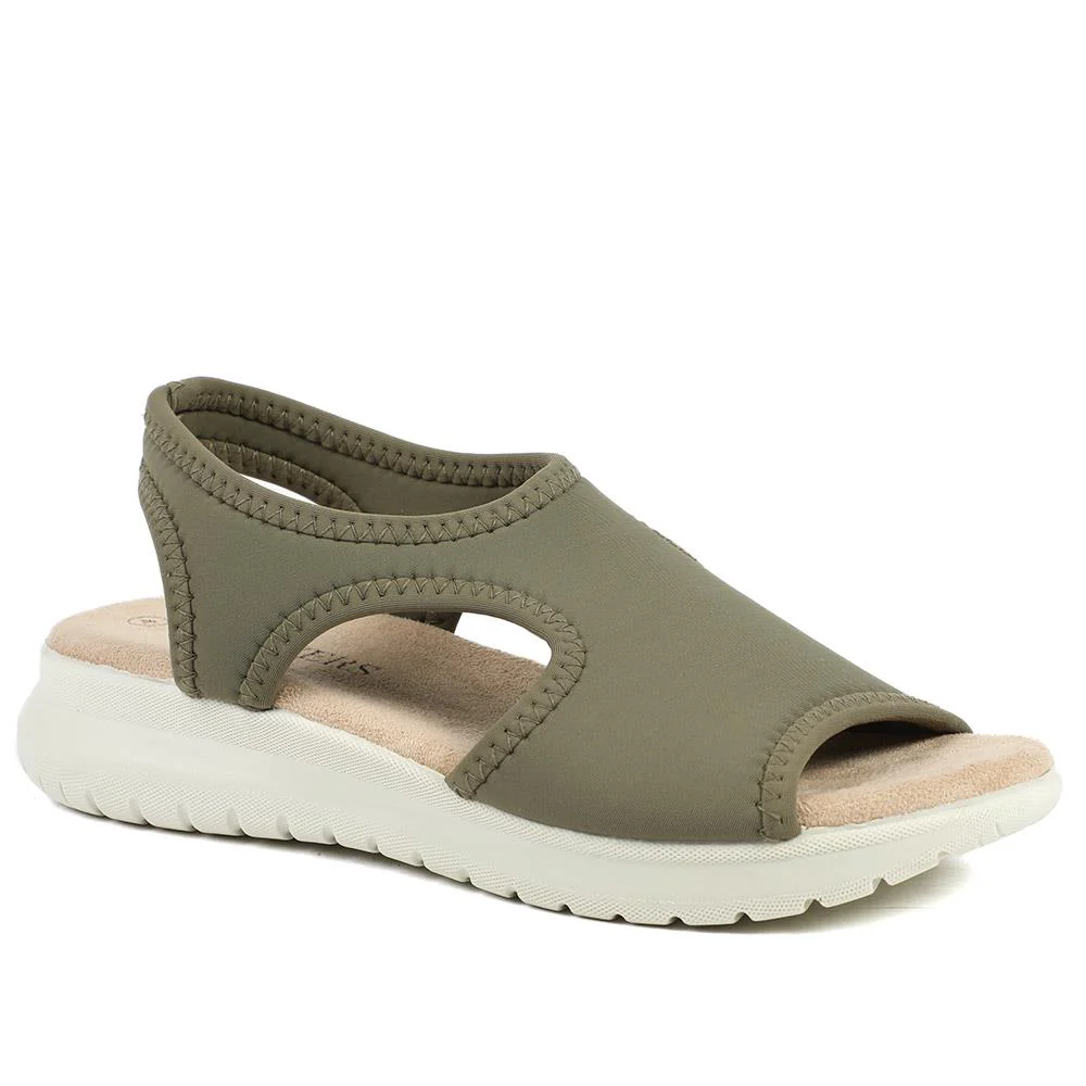 Stretch Comfort Sandals with Cushioned Insole - POLY43001 / 329 021 - Image 2