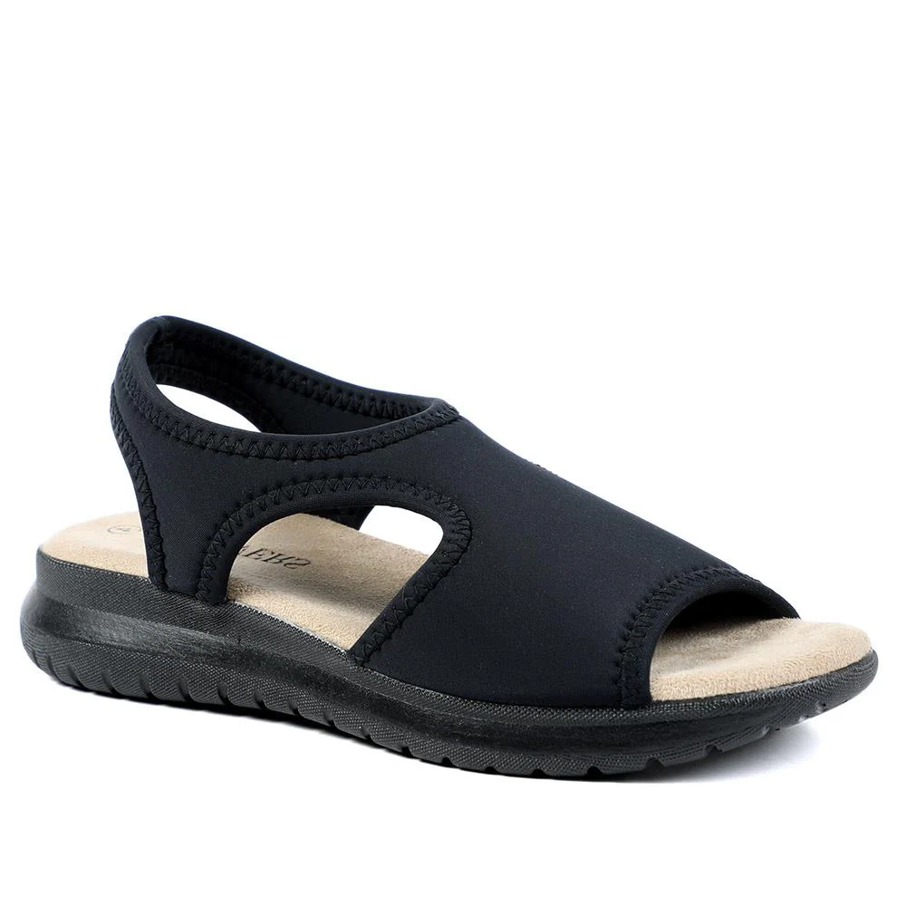 Stretch Comfort Sandals with Cushioned Insole - POLY43001 / 329 021 - Image 3