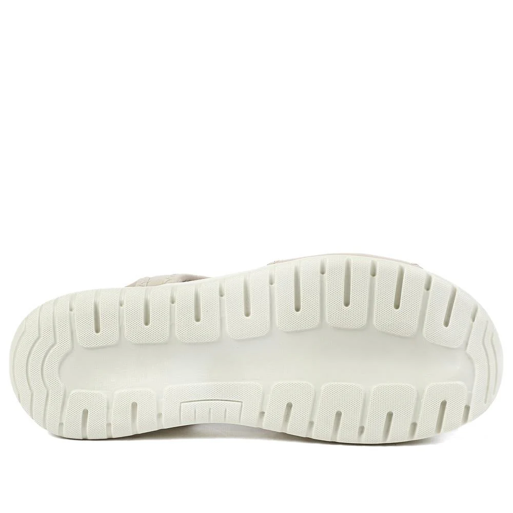 Stretch Comfort Sandals with Cushioned Insole - POLY43001 / 329 021 - Beige - Image 6