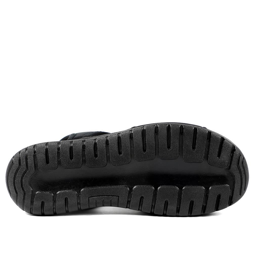 Stretch Comfort Sandals with Cushioned Insole - POLY43001 / 329 021 - Black - Image 6