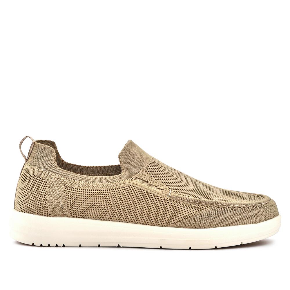 Stretchy Slip-On Shoes - XIAM41014 / 326 930 - Beige - Image 3