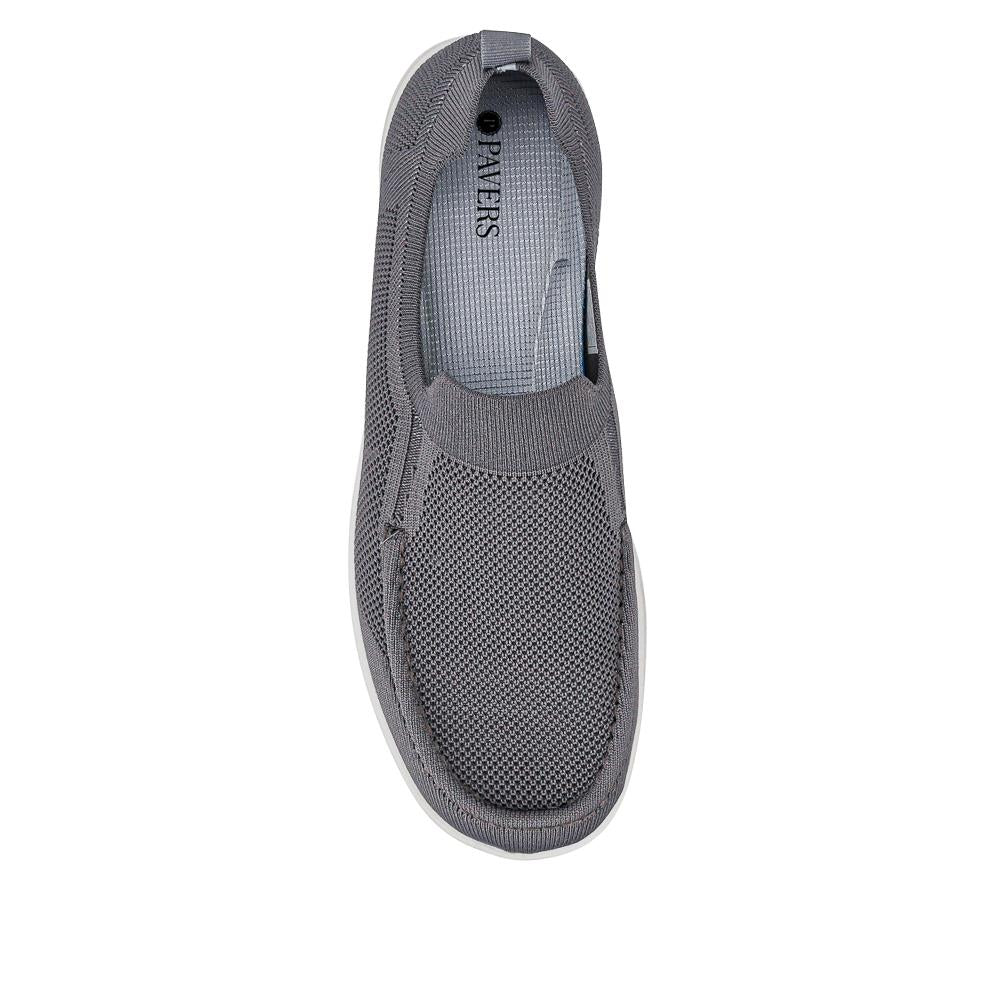 Stretchy Slip-On Shoes - XIAM41014 / 326 930 - Grey - Image 4
