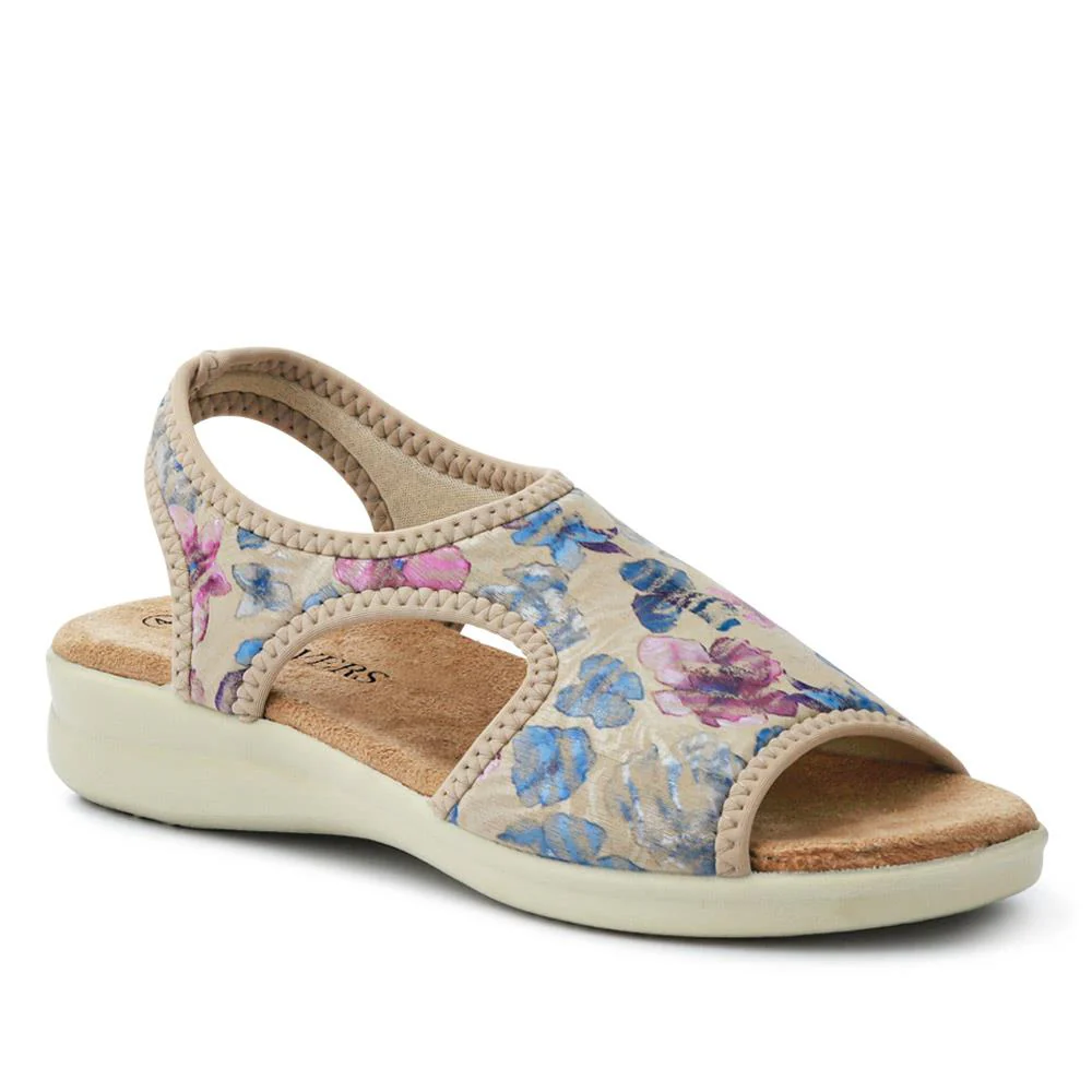 Stretchy Wide-Fit Sandals - POLY41000 / 327 211 - Image 3