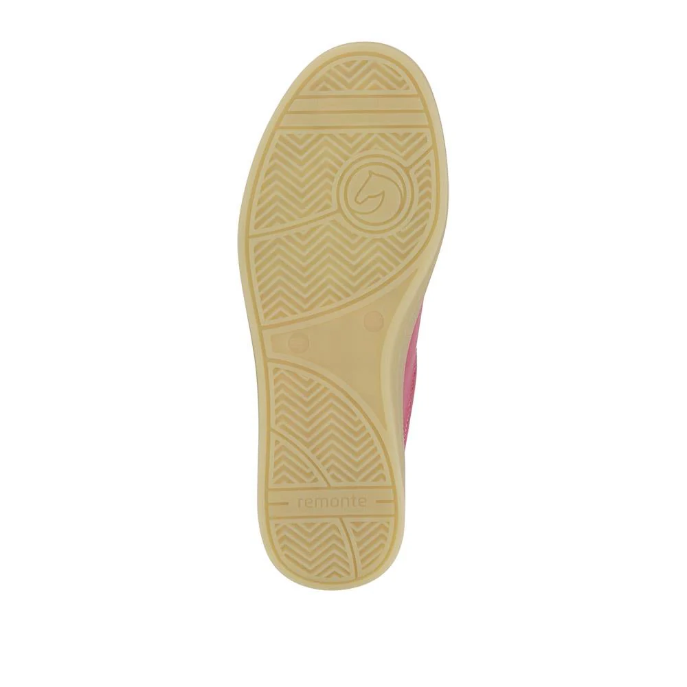 Striped Leather Trainers - DRS41506 / 326 860 - Pink - Image 6