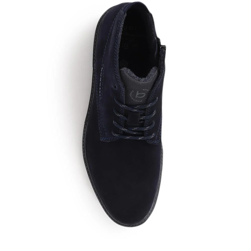 Suede Ankle Boots - BUG40511 / 325 715 - Navy - Image 5