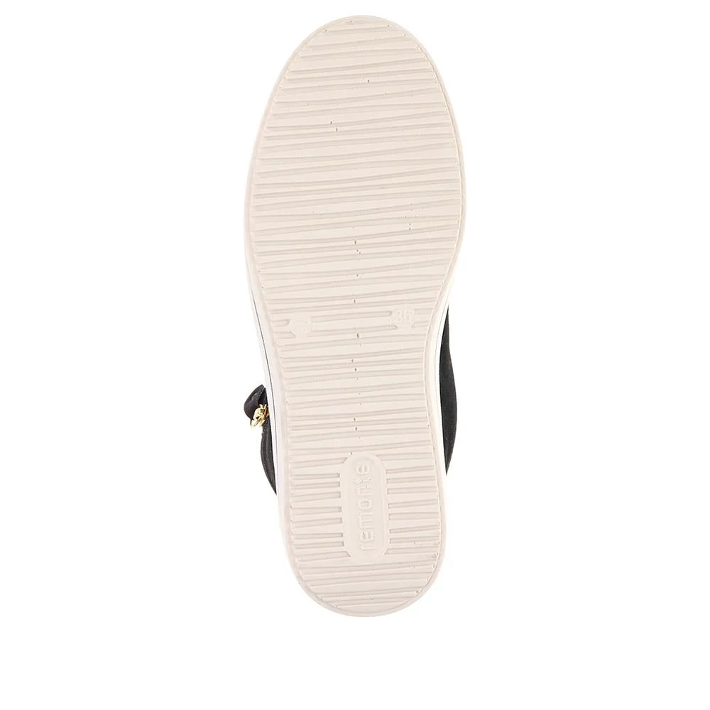 Suede Dual-Fastening Trainers - DRS40501 / 325 666 - Black - Image 5