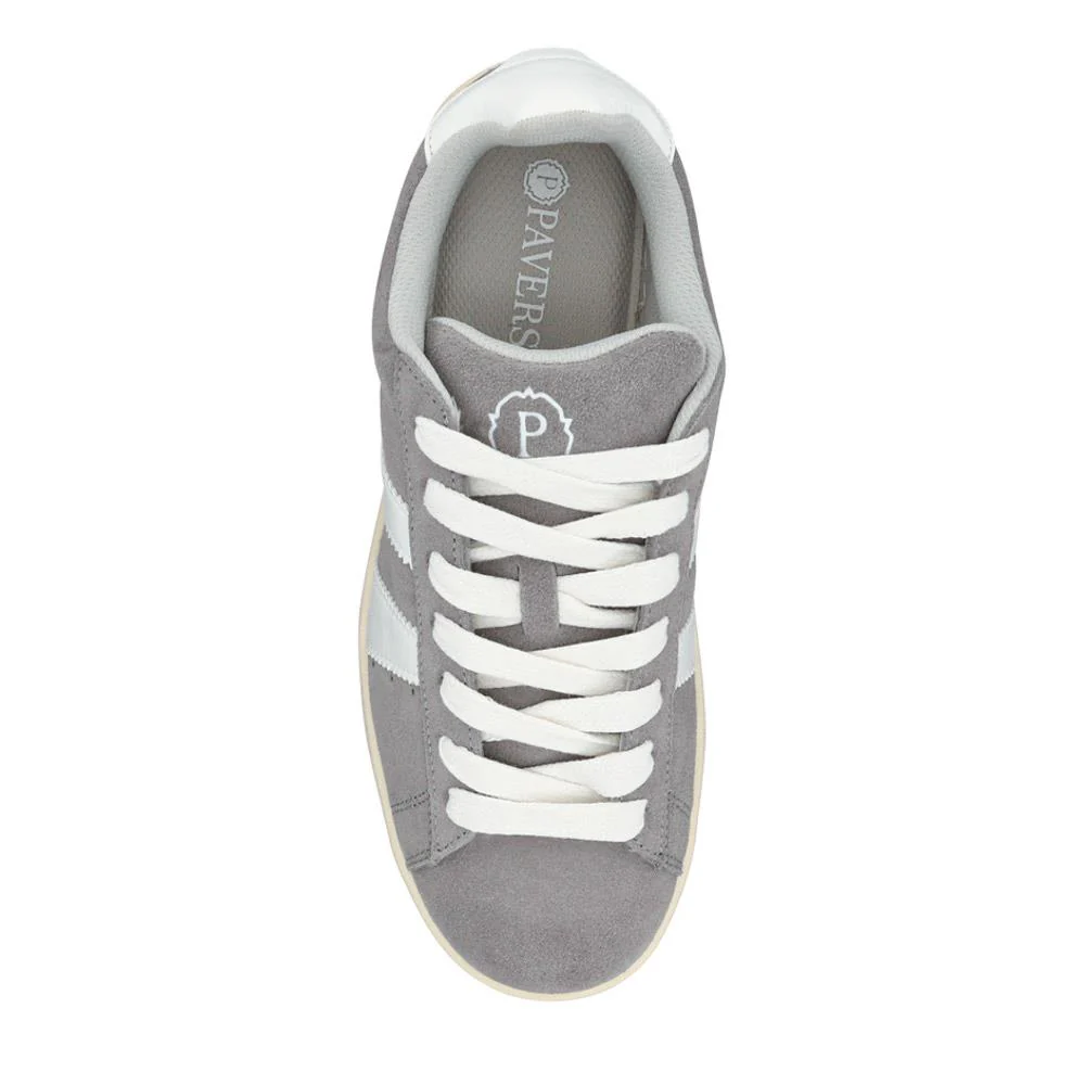 Suede Lace-Up Trainers - SUNCH41000 / 326 774 - Grey - Image 4
