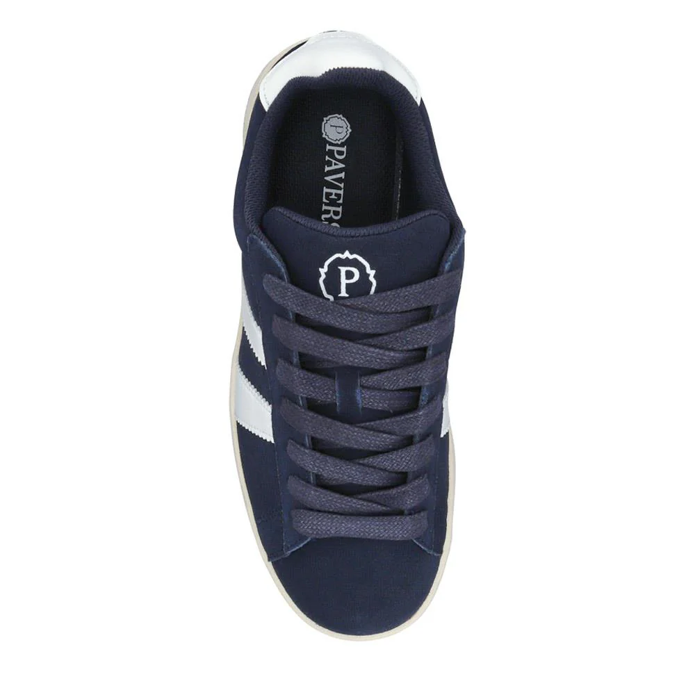 Suede Lace-Up Trainers - SUNCH41000 / 326 774 - Navy - Image 4