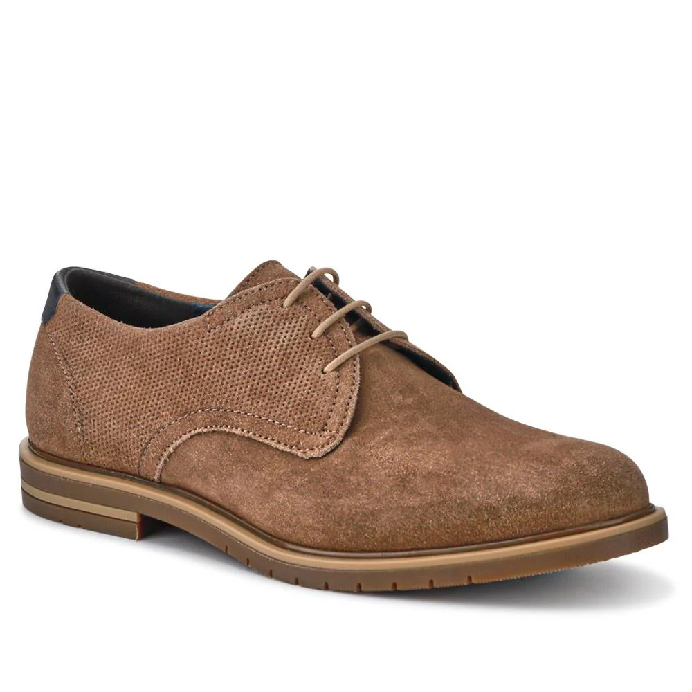 Suede Leather Lace-Up Shoes - ITAR41002 / 327 176 - Image 2