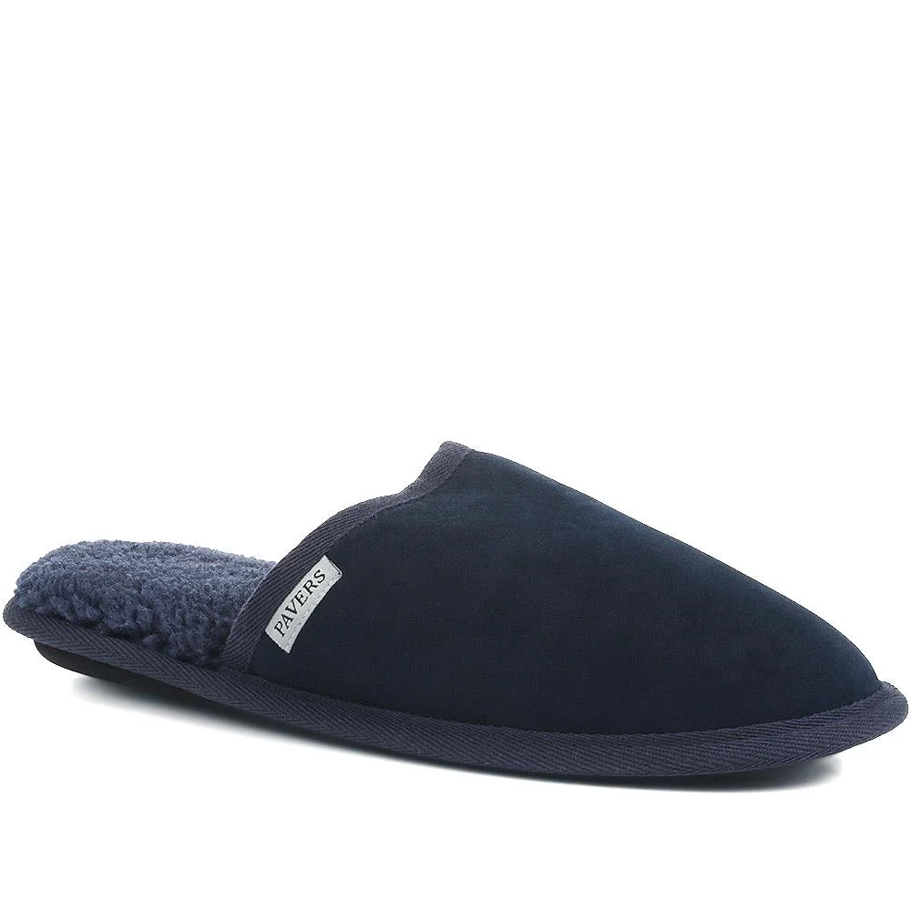 Suede Slippers - QING36023 / 322 518 - Image 2