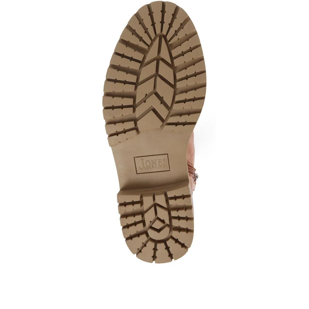 Susanna Leather Hiker Boots - SUSANNA / 322 841 - Tan - Image 7