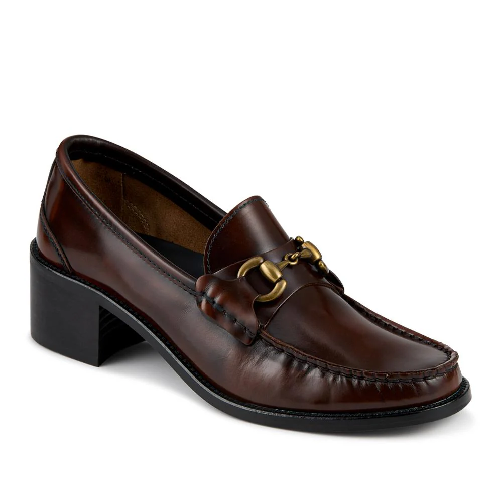 Talitha Leather Heeled Moccasins - TALITHA / 328 354 - Image 2