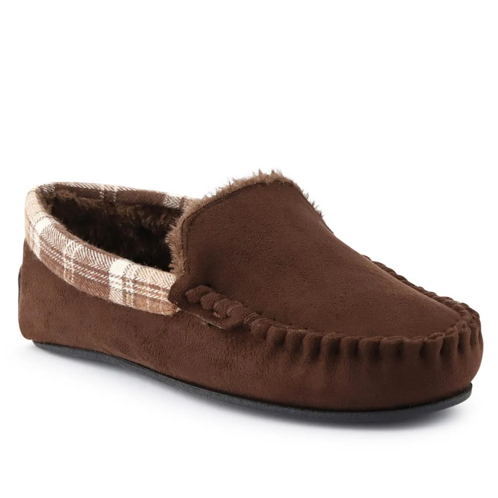 Tartan Cuff Slippers - GALOP40023 / 326 306 - Image 2
