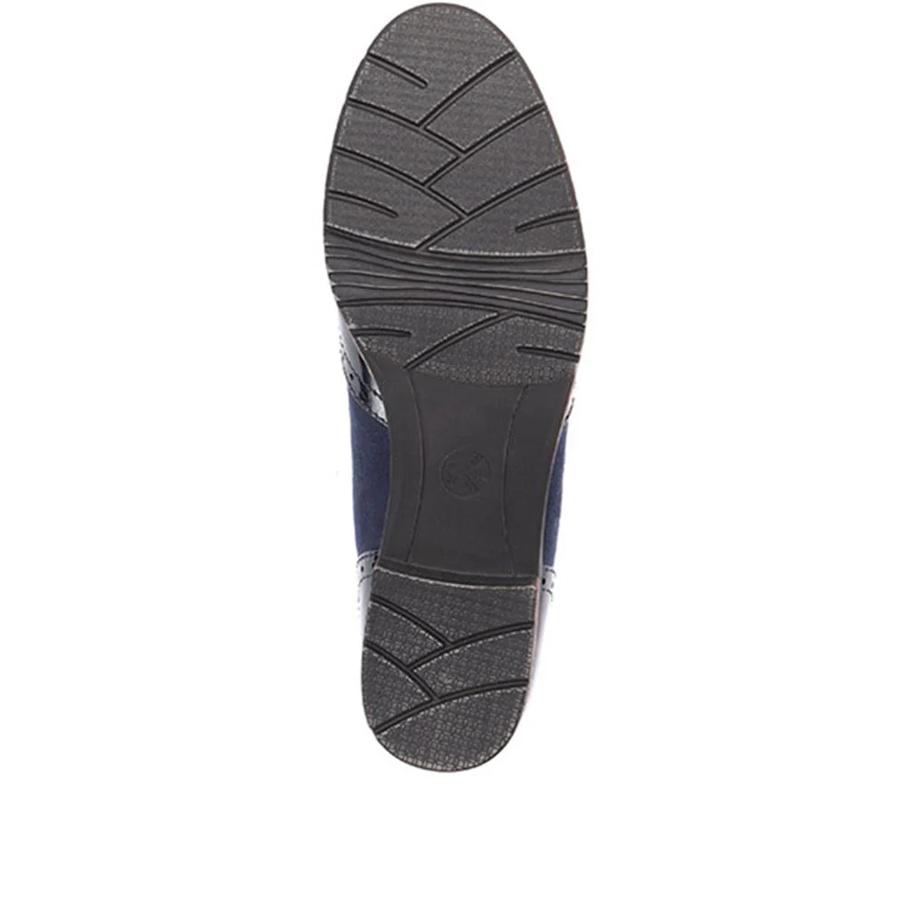 Tassel Loafers - JANSP26017 / 310 349 - Navy - Image 5