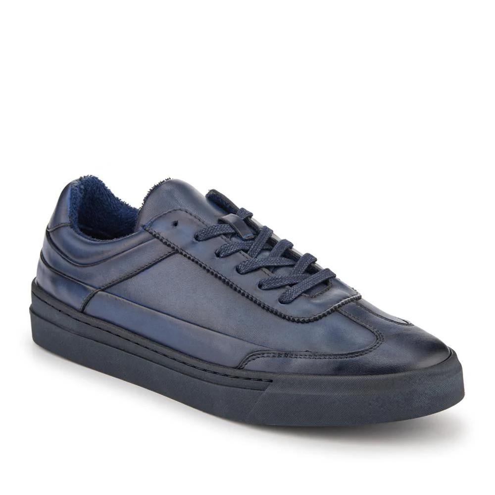 Thorne Leather Lace-Up Trainers - THORNE / 328 499