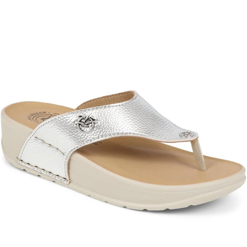 Toe Post Platform Sandals - FLY39083 / 324 805 - Image 2