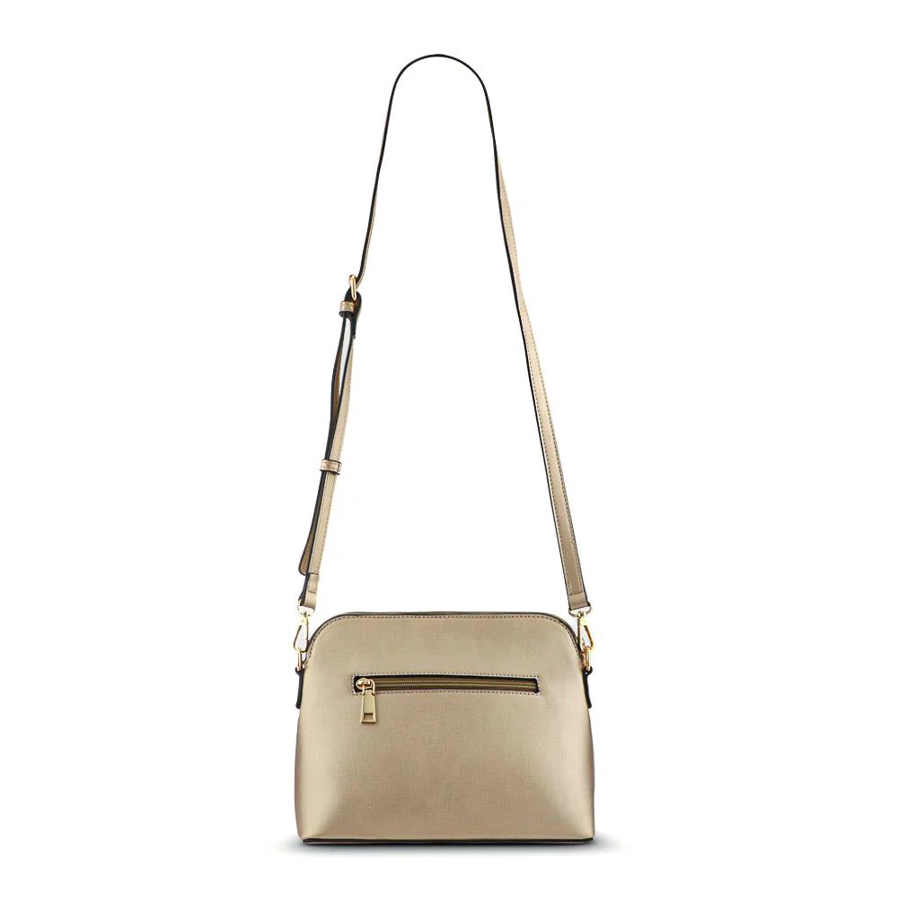 Tonal Cross-Body Bag - BELHETIA33011 / 320 073 - Gold - Image 2