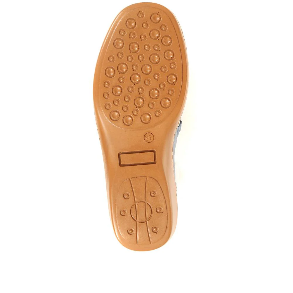 Touch-Fasten Mary Janes - AS2400 / 308 534 - Denim - Image 5