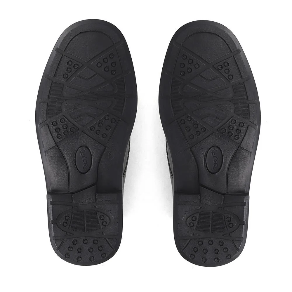 Touch-Fasten Monk Strap Shoes - BARNARD / 324 139 - Black - Image 3