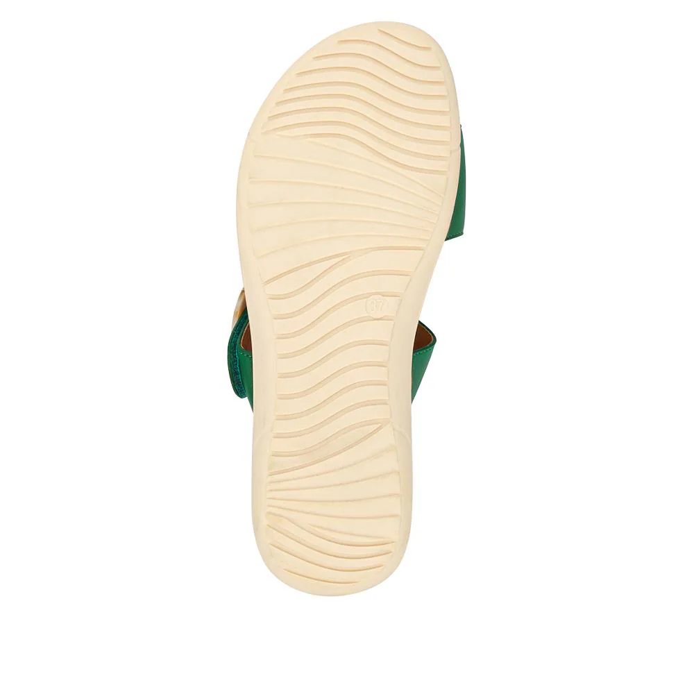 Adjustable Buckle Slingback Comfort Sandals - BAIZH39003 / 325 100 - Green - Image 5
