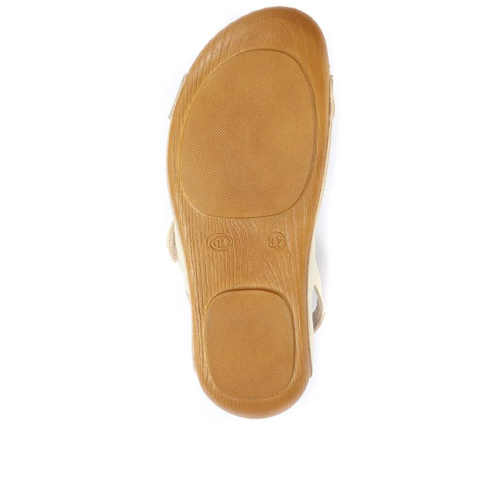 Touch-Fasten Sandals - MUY1509 / 124 091 - Beige - Image 4