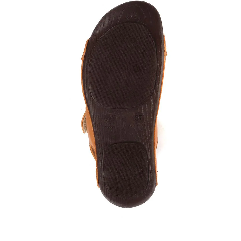 Touch-Fasten Sandals - MUY1509 / 124 091 - Tan - Image 4
