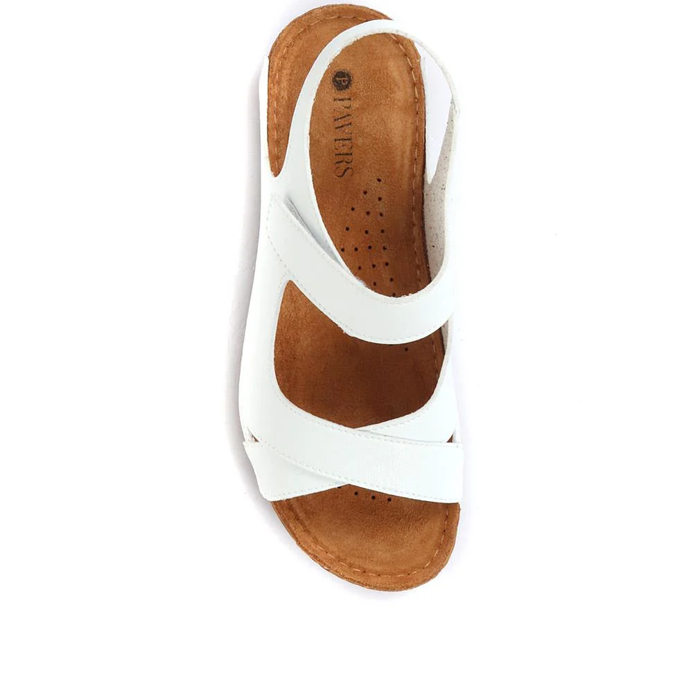 Touch-Fasten Sandals - MUY1509 / 124 091 - White - Image 5
