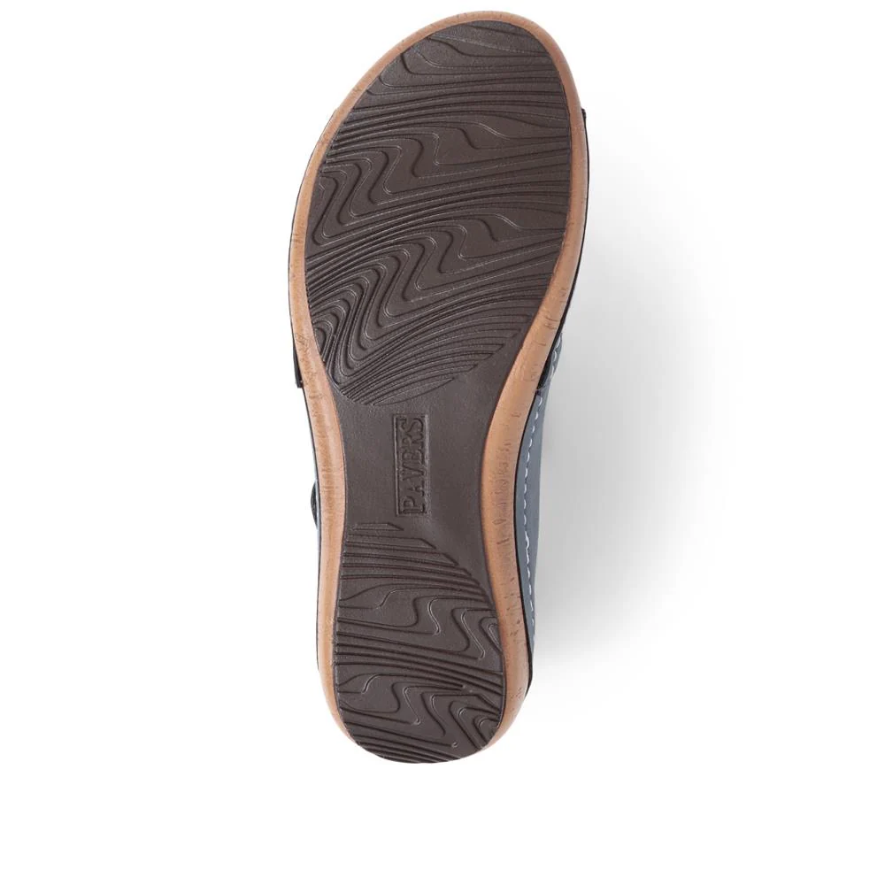 Touch-Fasten Sandals  - WBINS39041 / 325 055 - Blue - Image 5