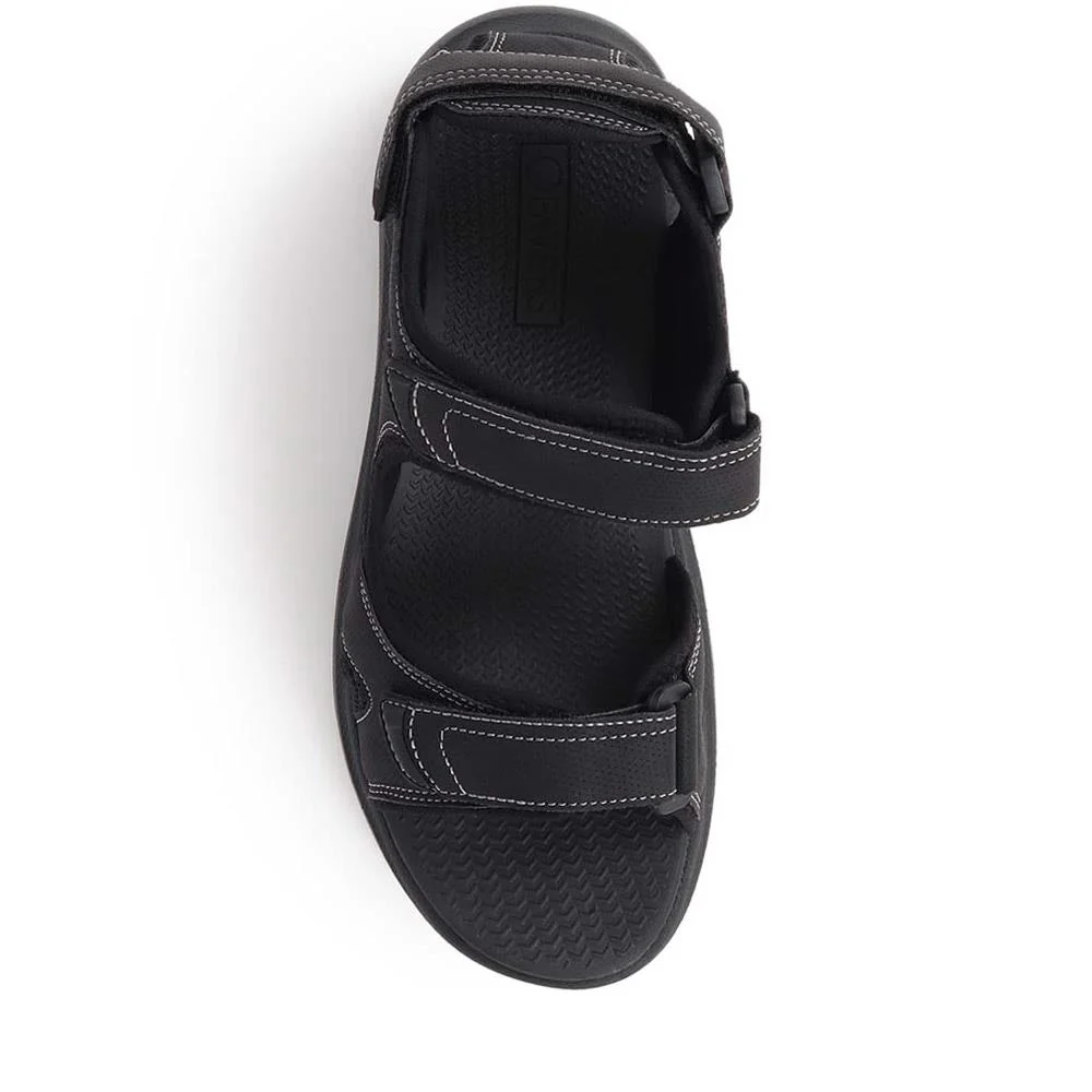 Touch-Fasten Sandals  - XIAM39001 / 325 671 - Black - Image 5