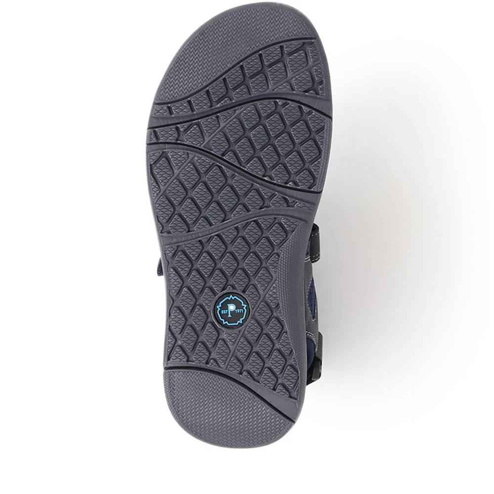 Touch-Fasten Sandals - XIAM39001 / 325 671 - Navy - Image 4