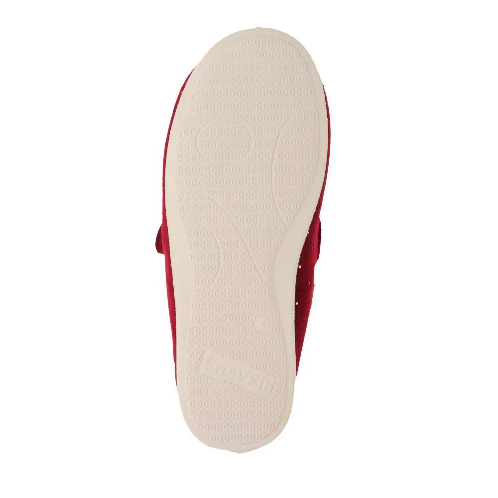 Touch-Fasten Slippers - DINAH / 325 977 - Burgundy - Image 5