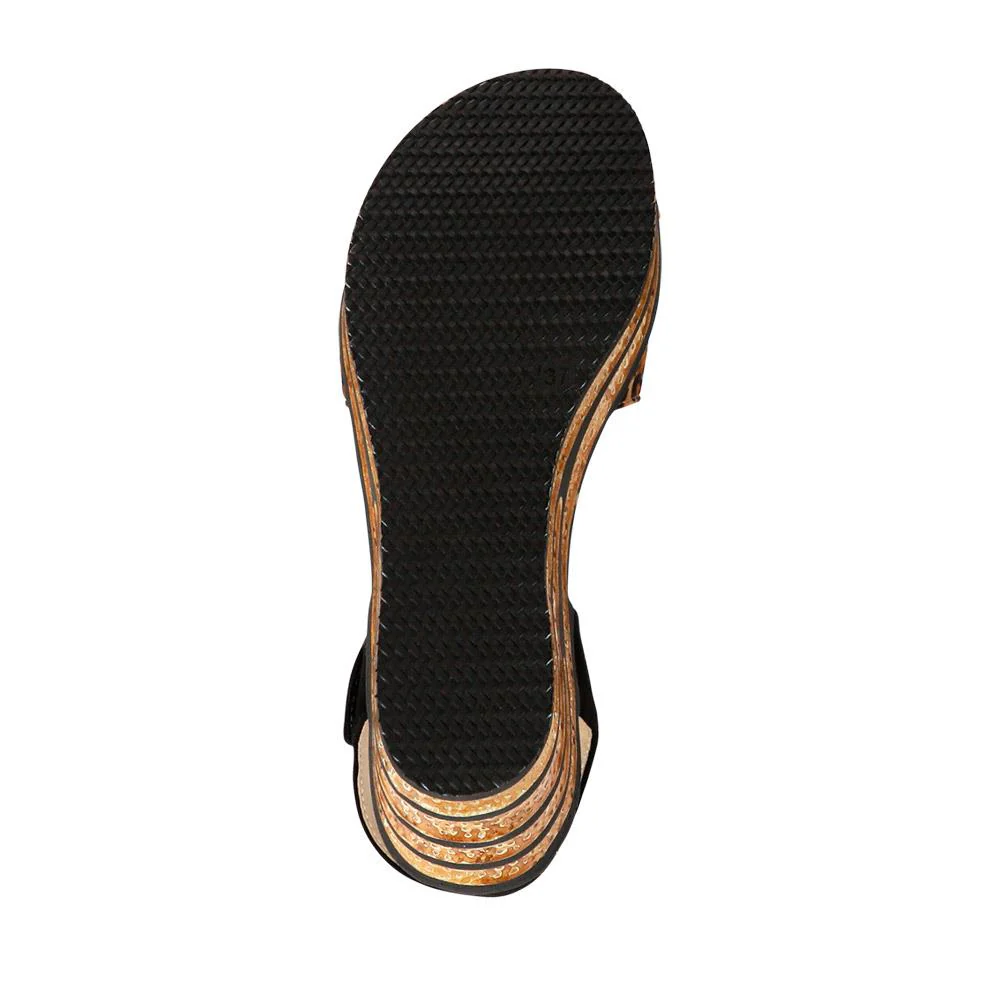 Touch-Fasten Wedge Sandals - WBINS39086 / 325 357 - Leopard - Image 6