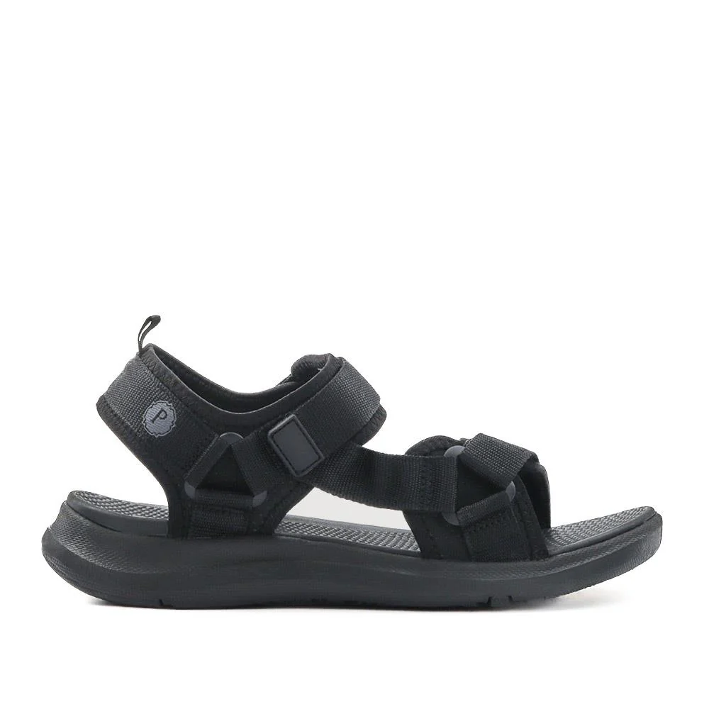 Touch-Fastening Casual Sandals - XIAM41005 / 326 931 - Black - Image 2