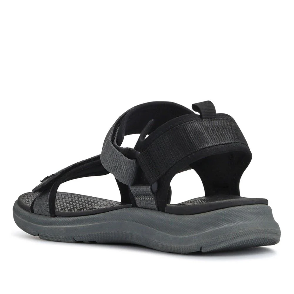 Touch-Fastening Casual Sandals - XIAM41005 / 326 931 - Grey - Image 3