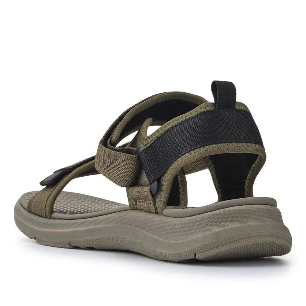 Touch-Fastening Casual Sandals - XIAM41005 / 326 931 - Khaki - Image 3