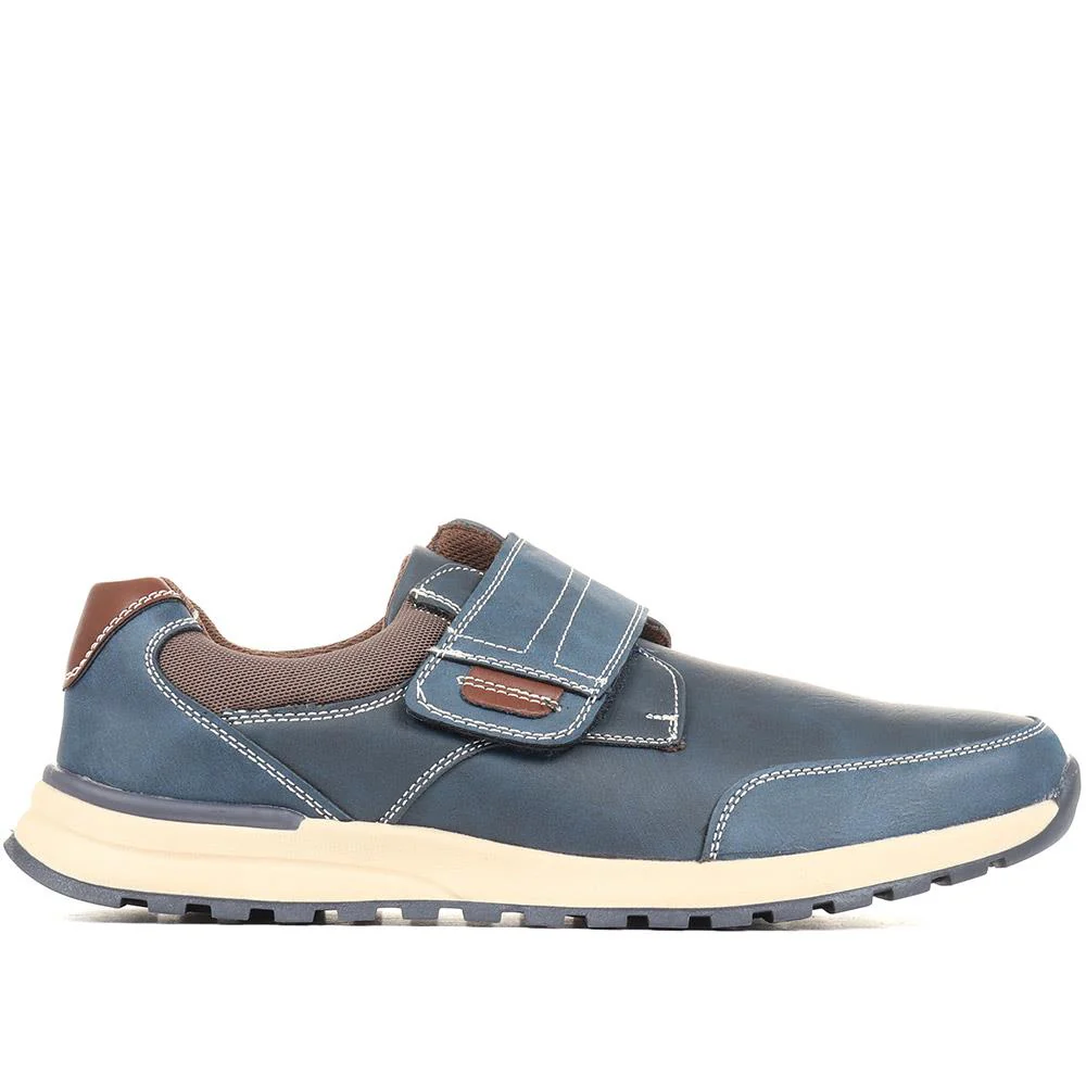 Touch Fastening Casual Shoe - CHANG34007 / 321 145 - Navy - Image 2