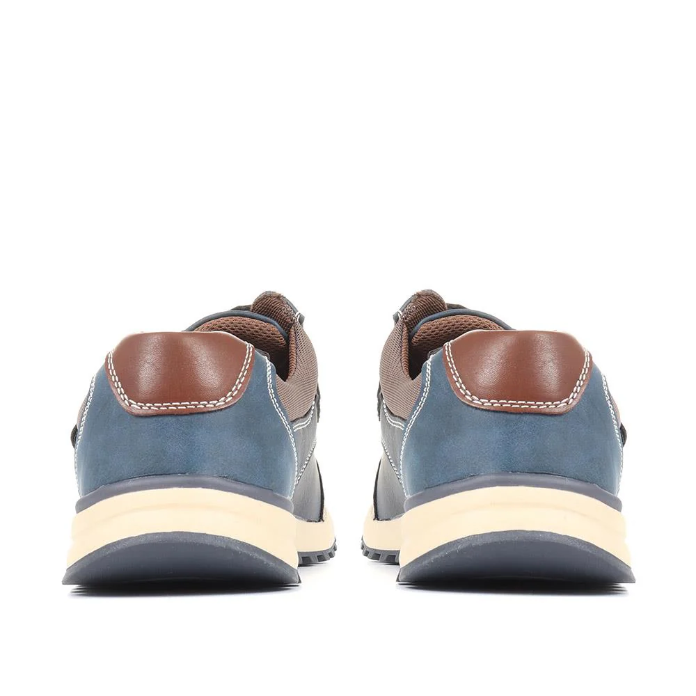 Touch Fastening Casual Shoe - CHANG34007 / 321 145 - Navy - Image 3