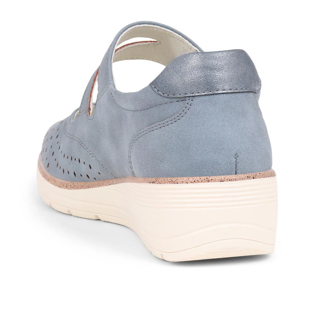 Touch-Fastening Mary Janes - SANYI39003 / 325 473 - Blue - Image 3