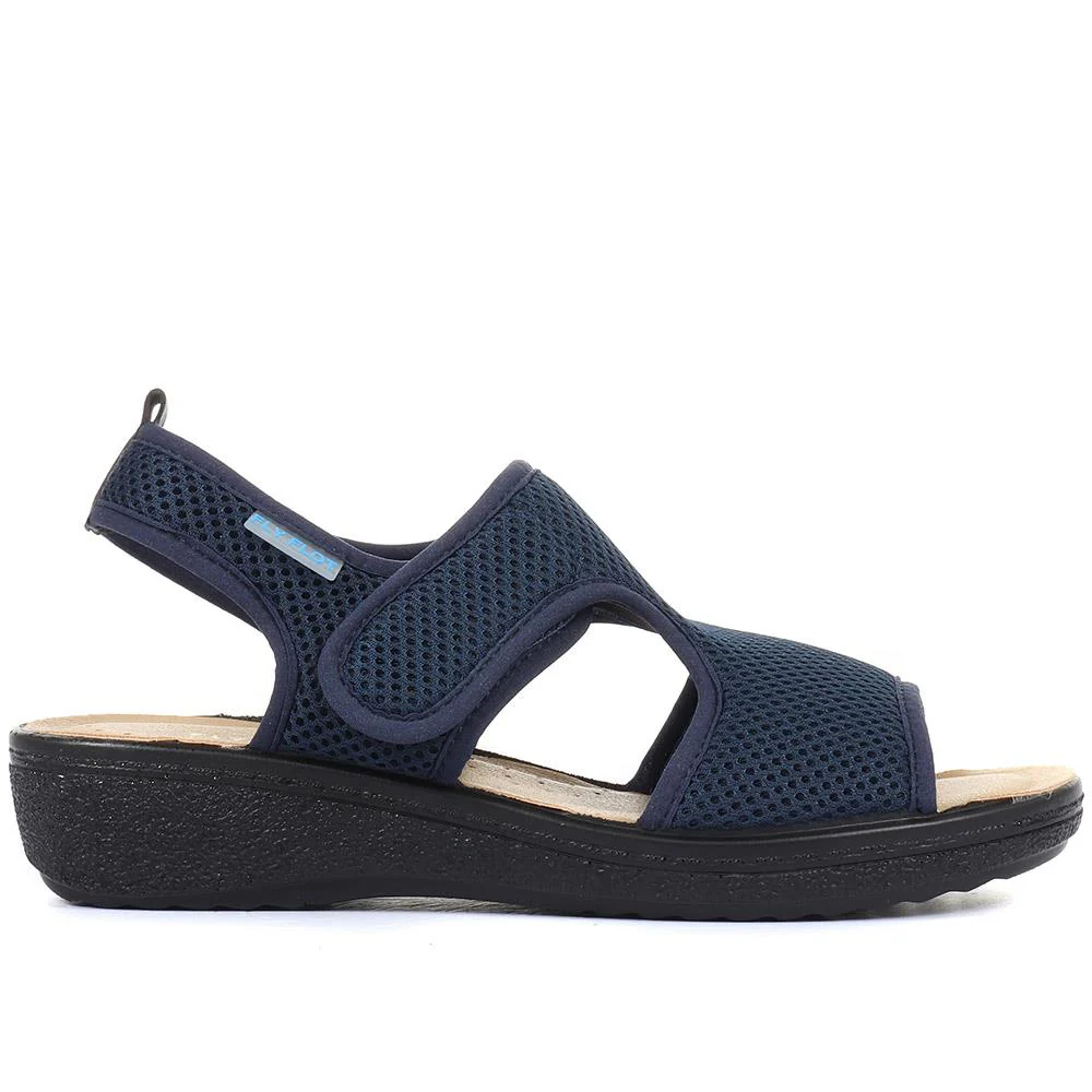 Touch-Fastening Sandals - FLY27017 / 312 035 - Navy - Image 2