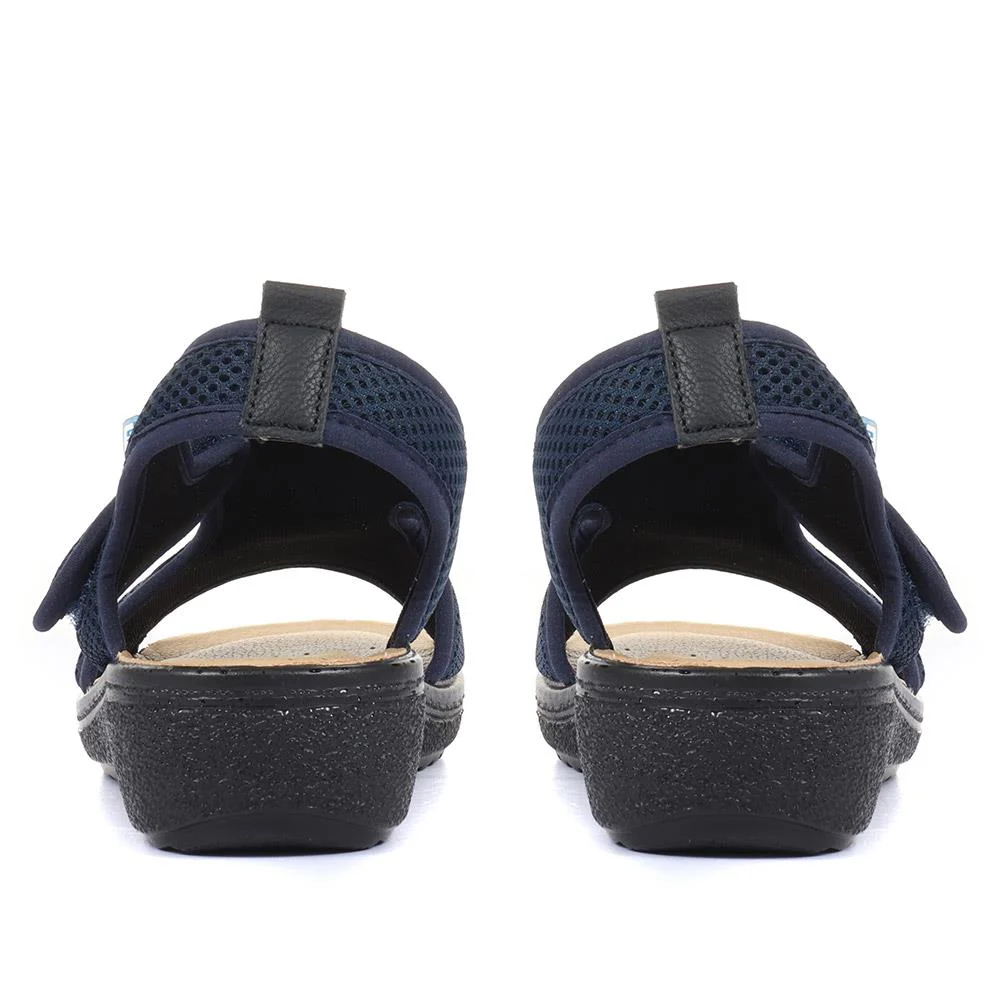 Touch-Fastening Sandals - FLY27017 / 312 035 - Navy - Image 3