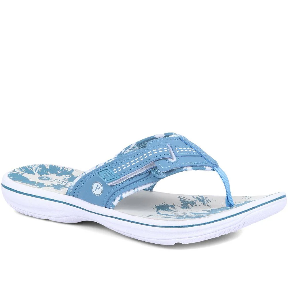 Touch-Fastening Toe Post Sandals - XIAM29002 / 316 019 - Image 3