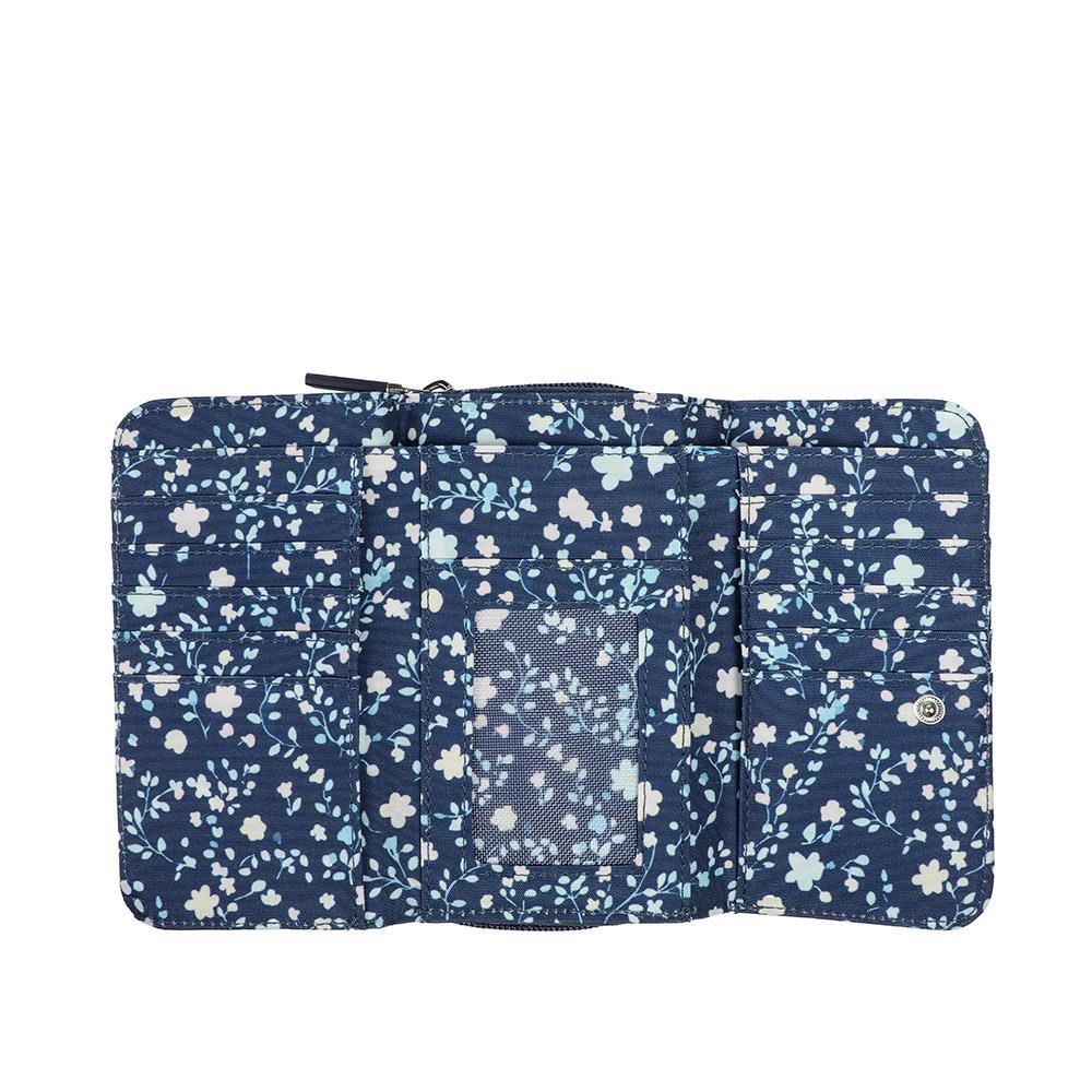 Tri-Fold Purse - SMIT37005 / 323 860 - Navy Floral - Image 4