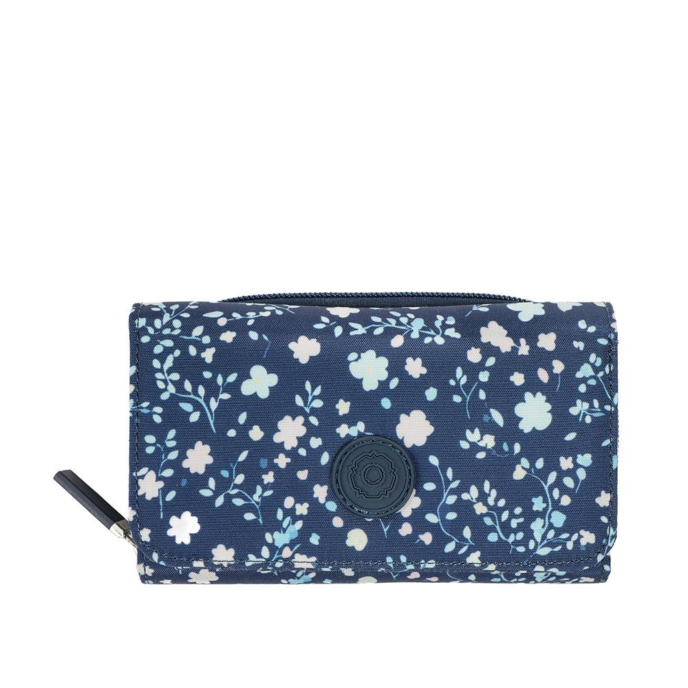 Tri-Fold Purse - SMIT37005 / 323 860 - Navy Floral
