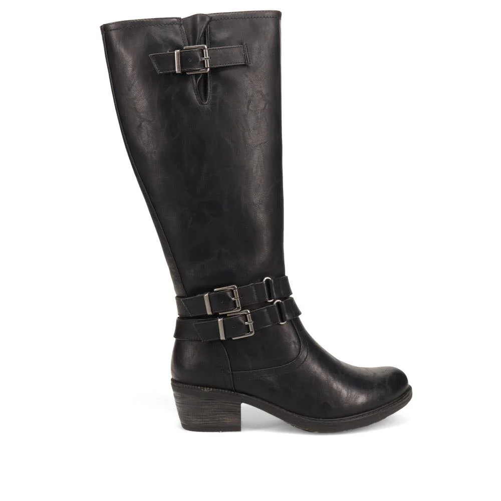 Triple-Buckled Long Boots - SENBO40003 / 326 166 - Black - Image 2
