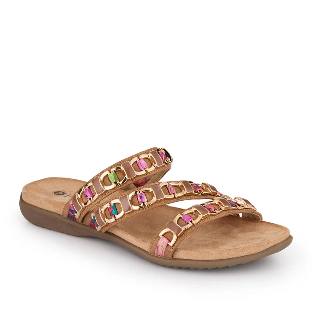 Triple-Strapped Mules - BAIZH41022 / 327 273