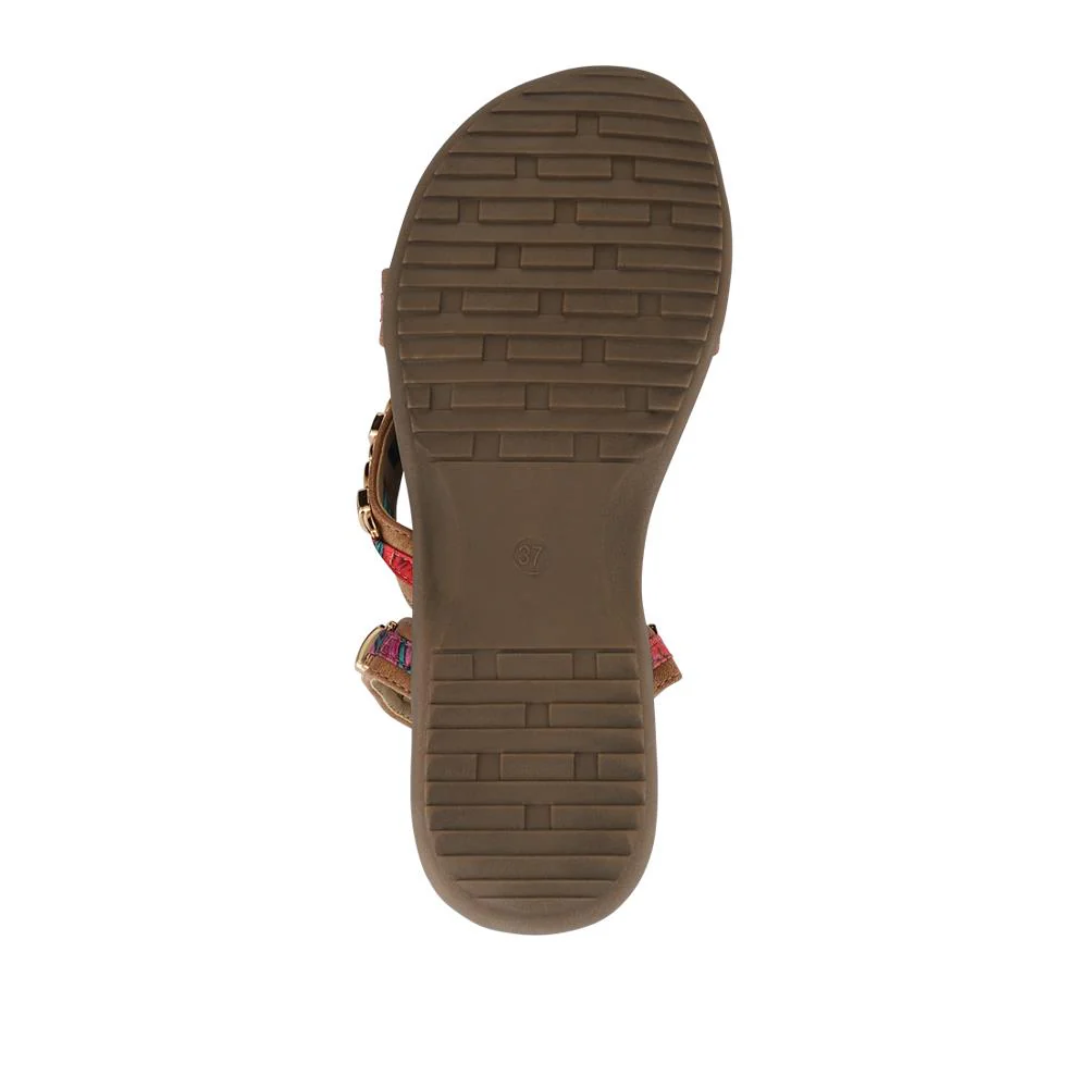 Triple-Strapped Mules - BAIZH41022 / 327 273 - Tan - Image 6