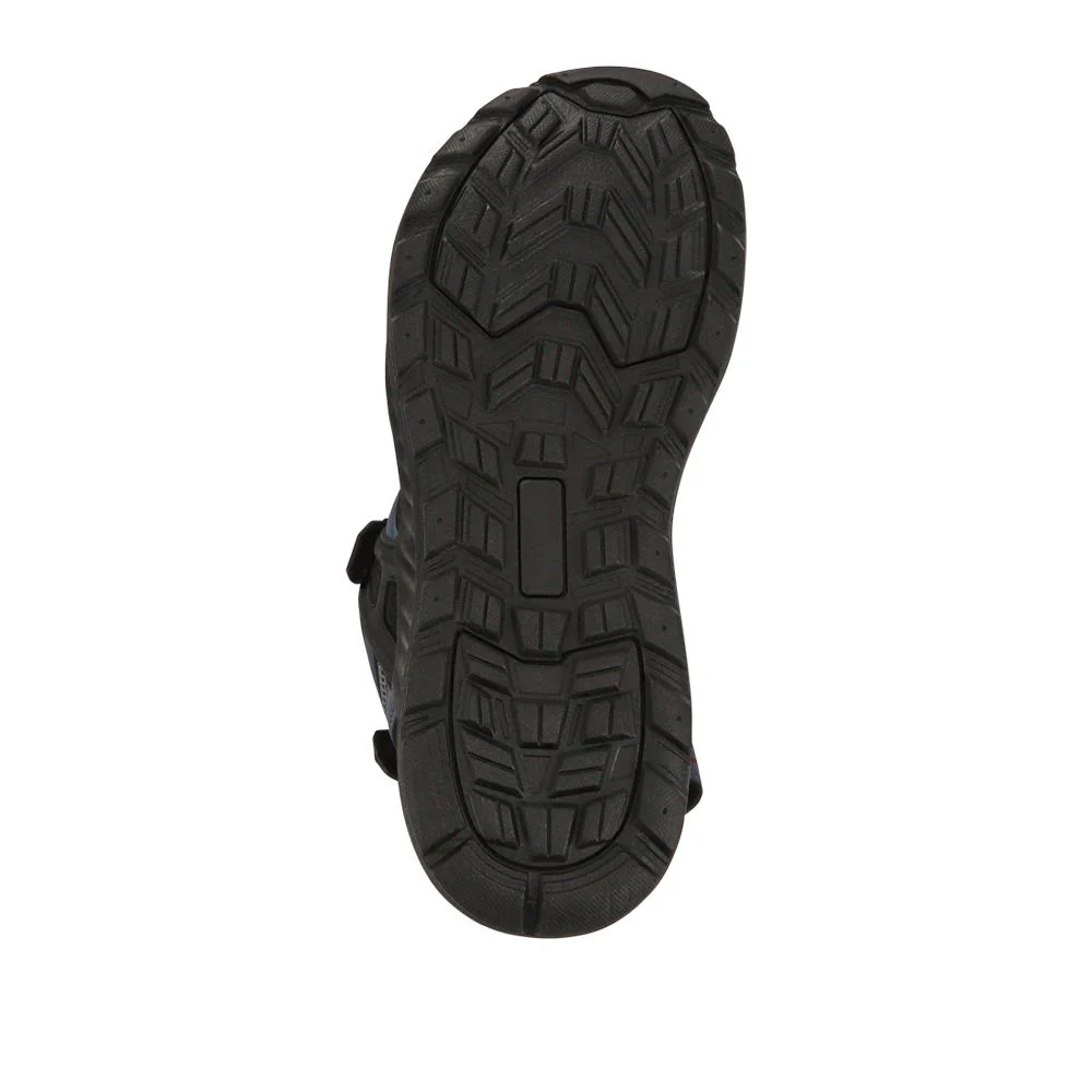 Triple Touch-Fastening-Strapped Sandals - XIAM41006 / 326 975 - Navy - Image 7