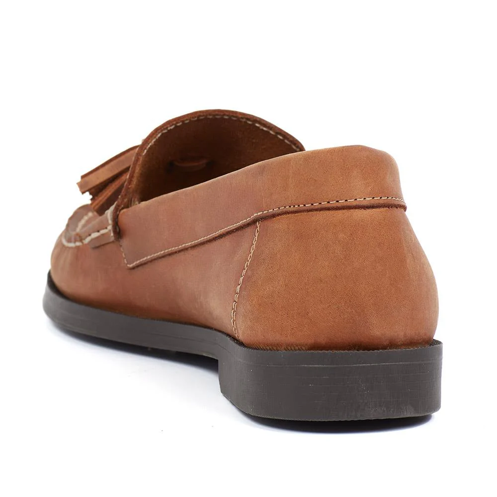 Trish Leather Casual Moccasins - TRISH / 327 519 - Tan - Image 3