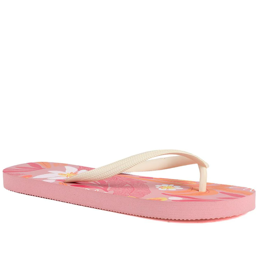 Tropical Print Toe Posts - HTZ43005 / 329 172 - Pink Multi