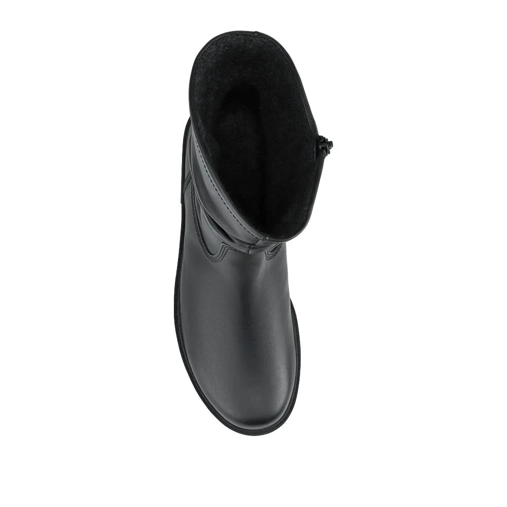 Trusted Gabor Leather Slouch Boots - GAB42518 / 327 884 - Black - Image 4